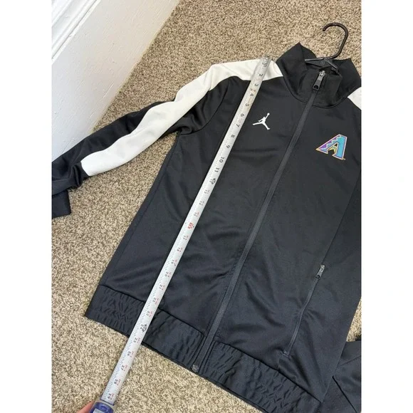 Jordan Brand Arizona Diamondbacks Team Issue MLB Full Zip Track Jacket Mens S - Picture 8 of 8